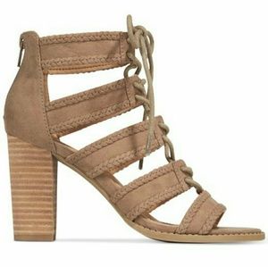 Cute taupe sandals! Worn once